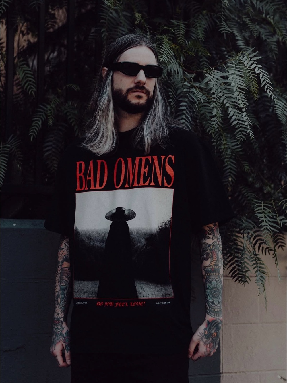 New In Bag Bad Omens 2026 Tour Tee